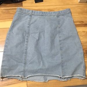 Jean skirt